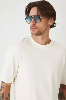 Хлопковая футболка Medicine, бежевый