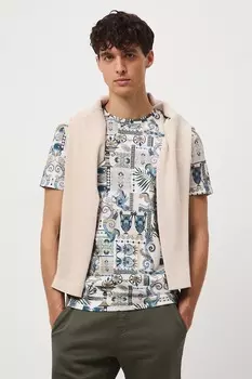 Хлопковая футболка Medicine, бежевый