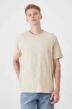 Хлопковая футболка Medicine, бежевый