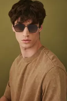 Хлопковая футболка Medicine, бежевый