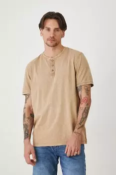 Хлопковая футболка Medicine, бежевый