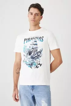 Хлопковая футболка Medicine, бежевый