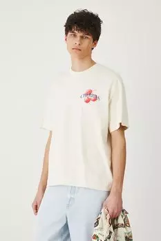 Хлопковая футболка Medicine, бежевый