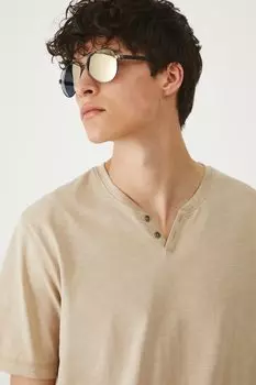 Хлопковая футболка Medicine, бежевый