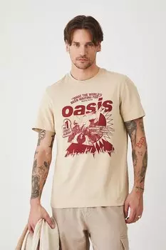 Хлопковая футболка Medicine, бежевый