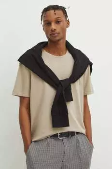 Хлопковая футболка Medicine, бежевый