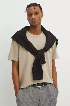 Хлопковая футболка Medicine, бежевый