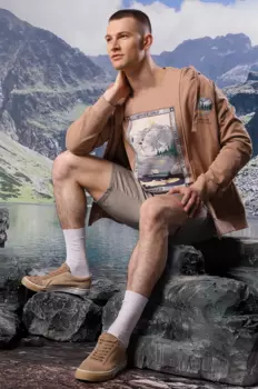 Хлопковая футболка Medicine, бежевый