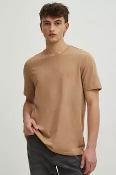 Хлопковая футболка Medicine, бежевый