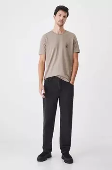 Хлопковая футболка Medicine, бежевый