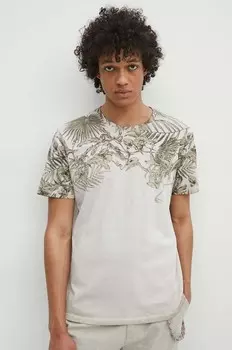 Хлопковая футболка Medicine, бежевый