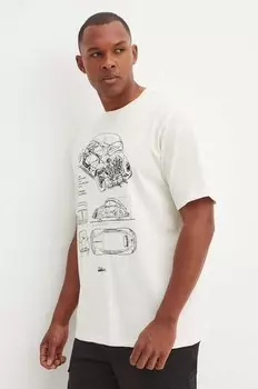 Хлопковая футболка Medicine, бежевый