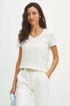 Хлопковая футболка Medicine, бежевый