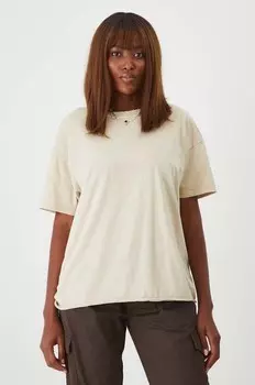 Хлопковая футболка Medicine, бежевый