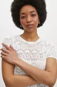 Хлопковая футболка Medicine, бежевый