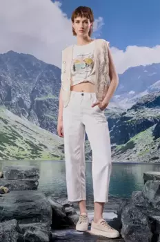 Хлопковая футболка Medicine, бежевый