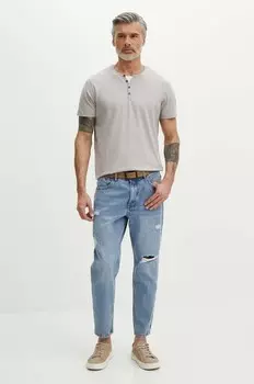 Хлопковая футболка Medicine, бежевый