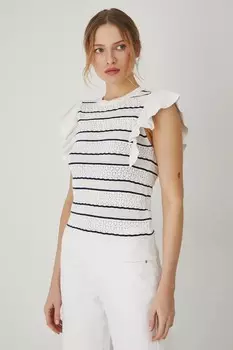 Хлопковая футболка Medicine, бежевый