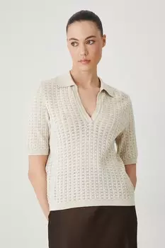 Хлопковая футболка Medicine, бежевый