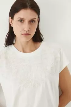 Хлопковая футболка Medicine, бежевый