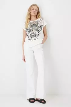 Хлопковая футболка Medicine, бежевый