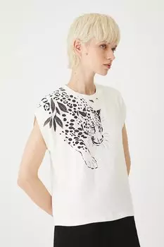 Хлопковая футболка Medicine, бежевый