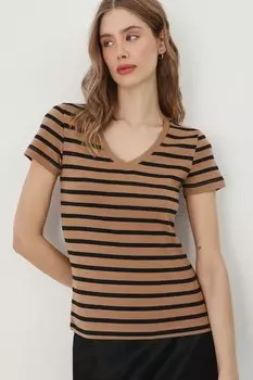 Хлопковая футболка Medicine, бежевый