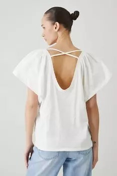 Хлопковая футболка Medicine, бежевый