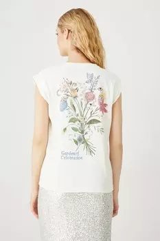 Хлопковая футболка Medicine, бежевый