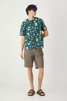 Хлопковая футболка Medicine, бирюзовый