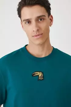 Хлопковая футболка Medicine, бирюзовый