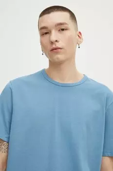 Хлопковая футболка Medicine, бирюзовый