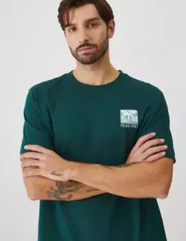 Хлопковая футболка Medicine, бирюзовый