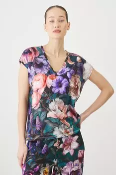 Хлопковая футболка Medicine, бирюзовый