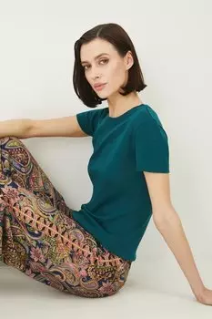 Хлопковая футболка Medicine, бирюзовый