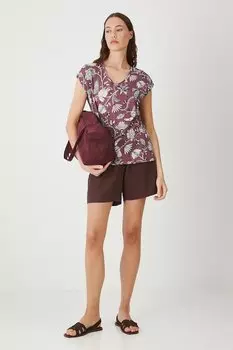 Хлопковая футболка Medicine, бордовый