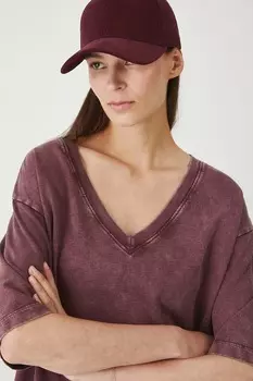 Хлопковая футболка Medicine, бордовый