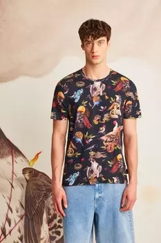 Хлопковая футболка Medicine, черный