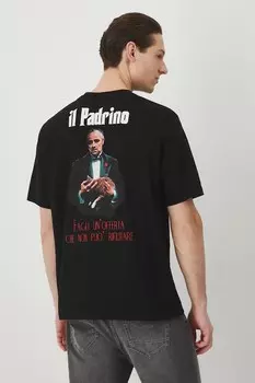 Хлопковая футболка Medicine, черный