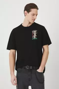 Хлопковая футболка Medicine, черный