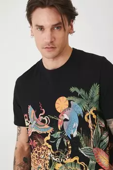 Хлопковая футболка Medicine, черный