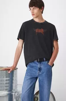 Хлопковая футболка Medicine, черный