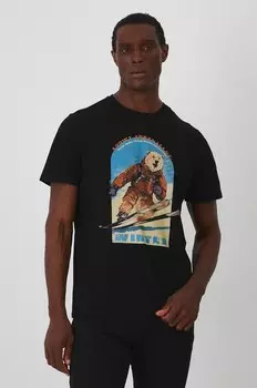 Хлопковая футболка Medicine, черный