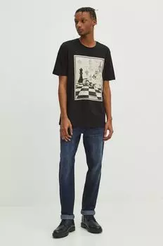 Хлопковая футболка Medicine, черный