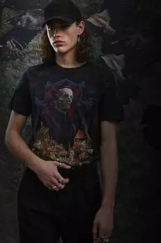 Хлопковая футболка Medicine, черный