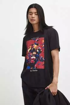 Хлопковая футболка Medicine, черный