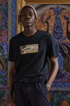 Хлопковая футболка Medicine, черный