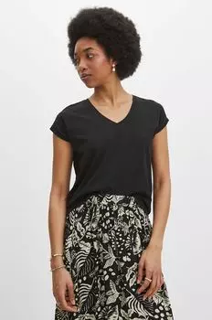 Хлопковая футболка Medicine, черный