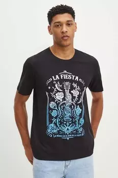 Хлопковая футболка Medicine, черный