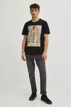 Хлопковая футболка Medicine, черный